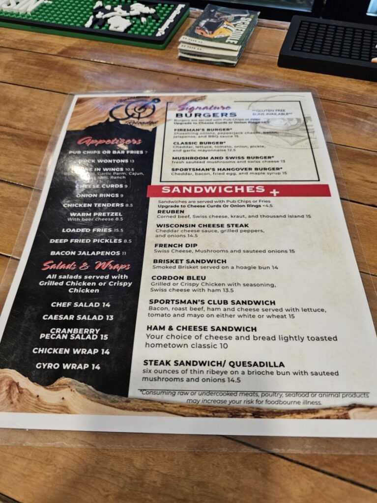 Sportsman\\\\\\\\\\\\\\\\\\\\\\\\\\\\\\\\\\\\\\\\\\\\\\\\\\\\\\\\\\\\\\\'s Reloaded Bar & Grill Menu 1